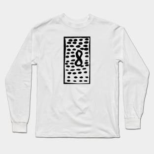 The number eight Long Sleeve T-Shirt